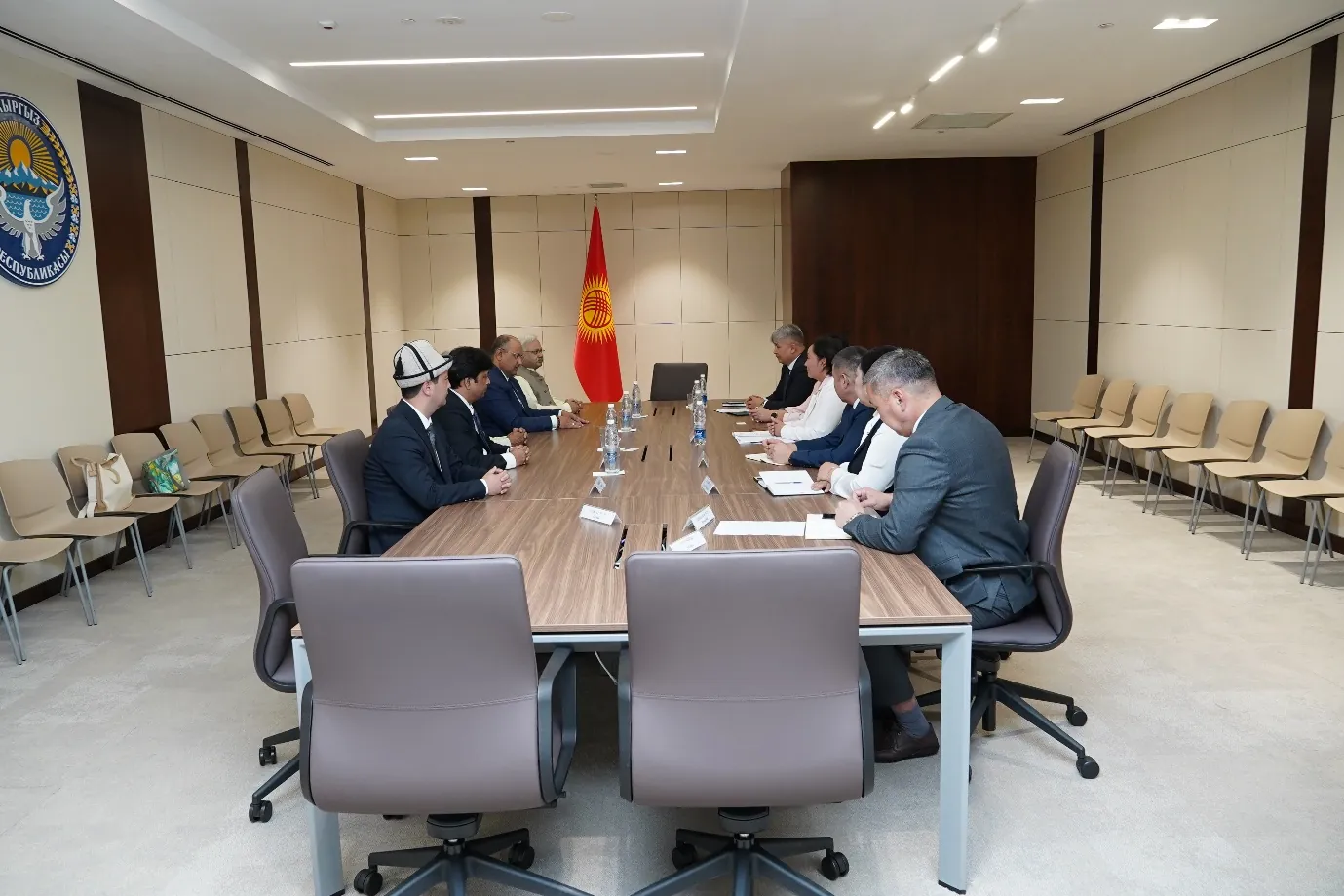Bilateral meeting at President House